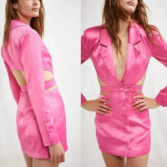 For Love And lemons Marie Blazer Mini Dress.  SZ S - Picture 3 of 7